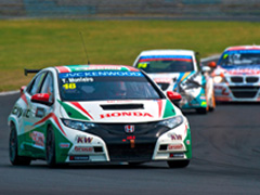Wieder zwei Podestplätze für die Honda Civic WTCC-Fahrer