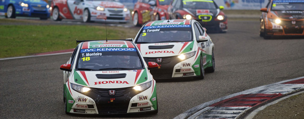 A Shanghai, les Honda Civic WTCC terminent 1er, 2e et 3e – la victoire revenant à Monteiro
