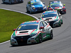 Honda Civic WTCC - à nouveau sur le podium
