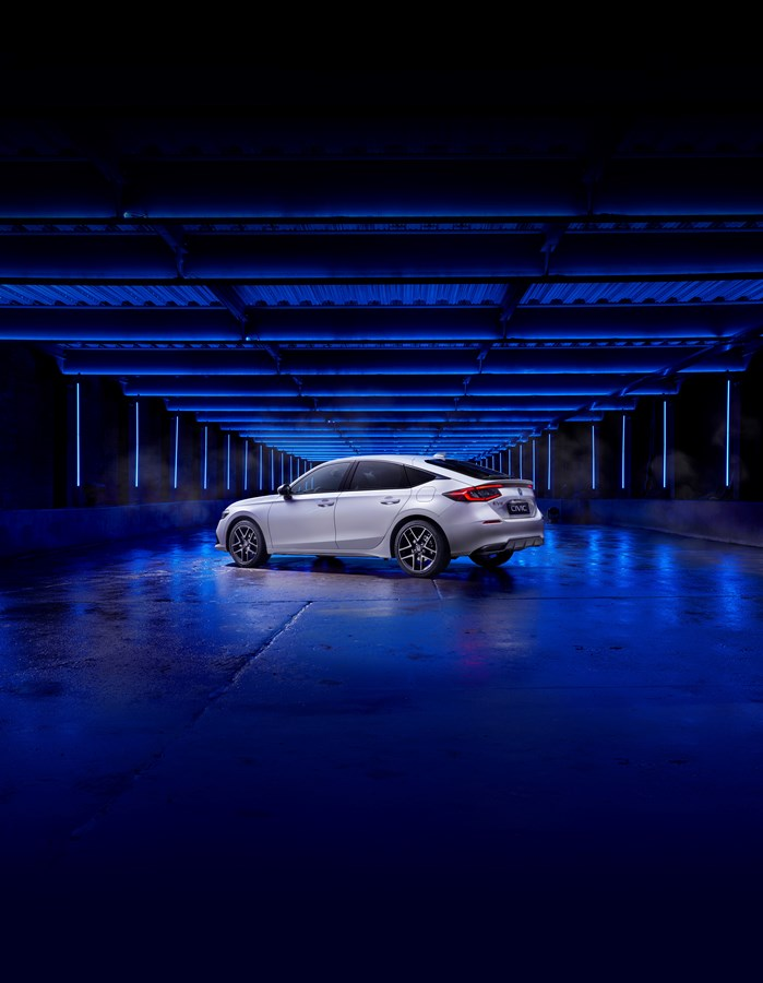 La nouvelle Honda Civic e:HEV offre de série une dynamique et une efficacité exceptionnelles