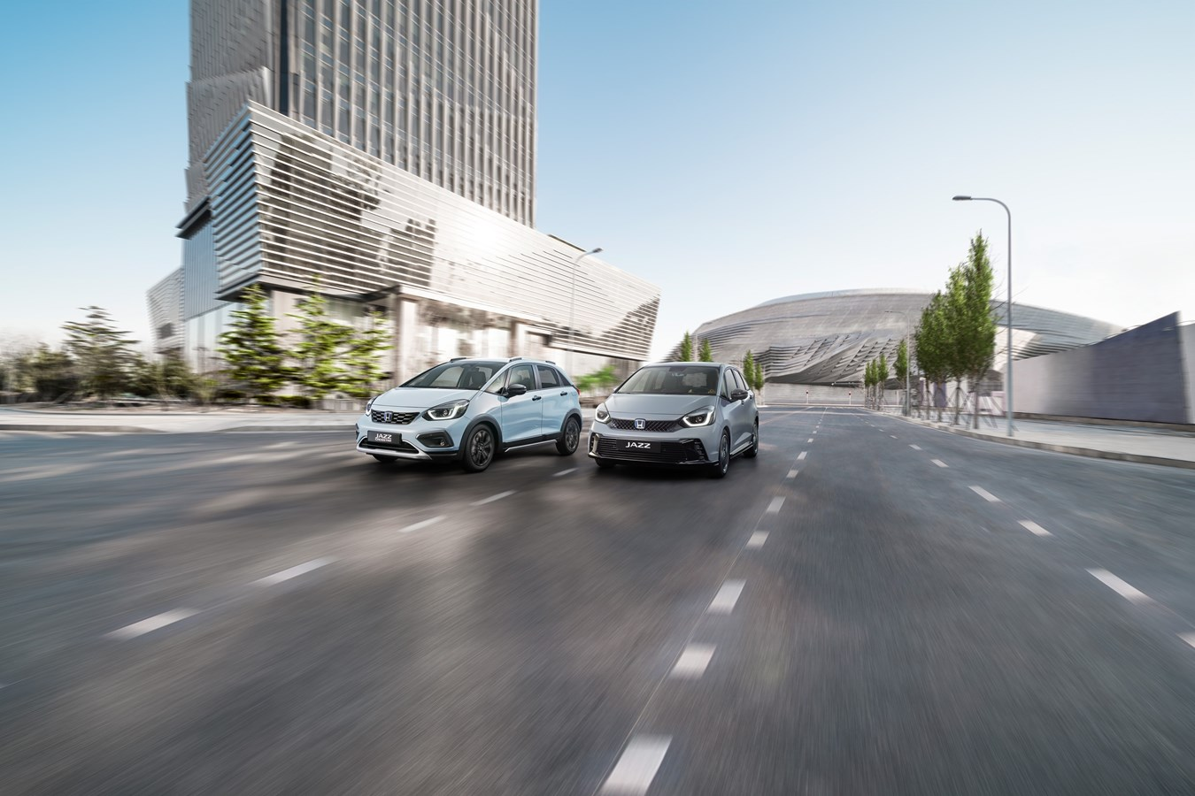 Neuer Honda Jazz e:HEV und Jazz Crosstar e:HEV mit sportlicherem Styling und mehr Leistung